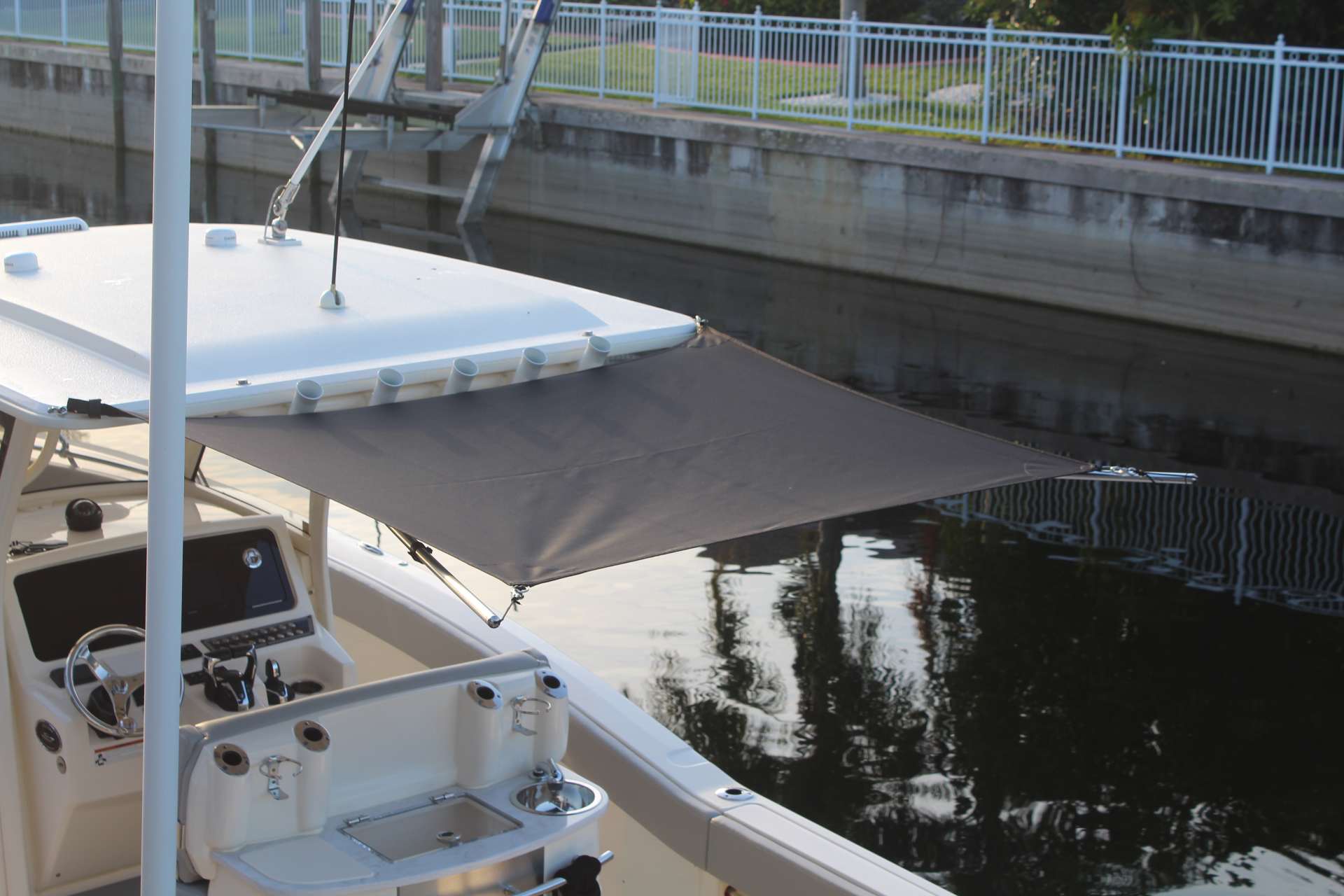 t-top boat shade
